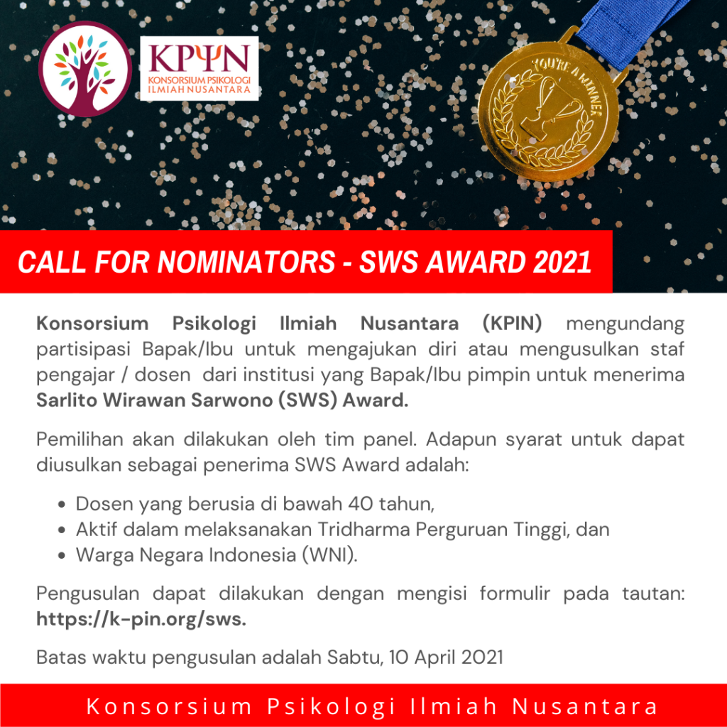 Penganugerahan SWS Award 2021 (Juni 2021)